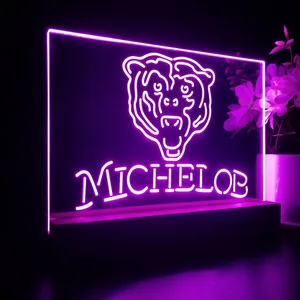 Chicago Bears Michelob LED Desk Light