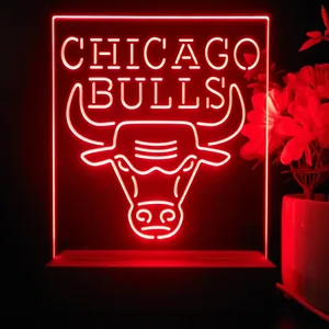 Chicago Bulls Logo 1 LED Desk Light - Legacy Edition