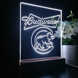 Chicago Cubs Budweiser LED Desk Light
