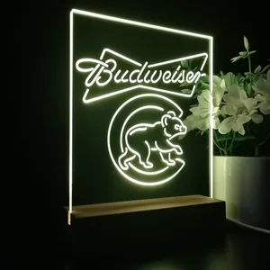 Chicago Cubs Budweiser LED Desk Light
