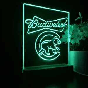 Chicago Cubs Budweiser LED Desk Light