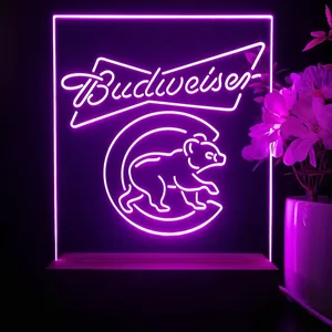Chicago Cubs Budweiser LED Desk Light