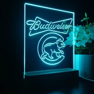 Chicago Cubs Budweiser LED Desk Light