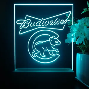 Chicago Cubs Budweiser LED Desk Light