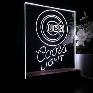 Chicago Cubs Coors Light LED Desk Light