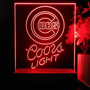 Chicago Cubs Coors Light LED Desk Light