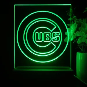 Chicago Cubs Logo 1 LED Desk Light