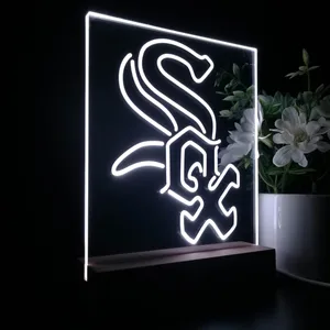 Chicago White Sox Logo 1 LED Desk Light