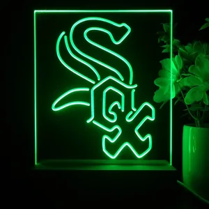 Chicago White Sox Logo 1 LED Desk Light