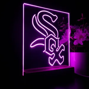 Chicago White Sox Logo 1 LED Desk Light