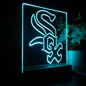 Chicago White Sox Logo 1 LED Desk Light