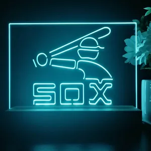 Chicago White Sox Logo 2 LED Desk Light - Legacy Edition