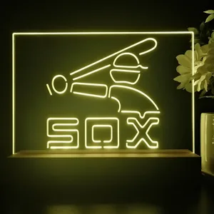 Chicago White Sox Logo 2 LED Desk Light - Legacy Edition