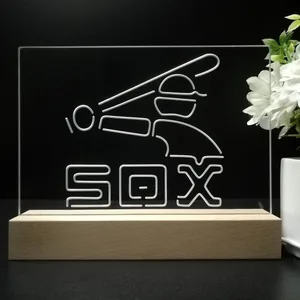 Chicago White Sox Logo 2 LED Desk Light - Legacy Edition