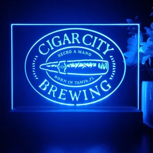 Cigar City Brewing Born In Tampa LED Desk Light