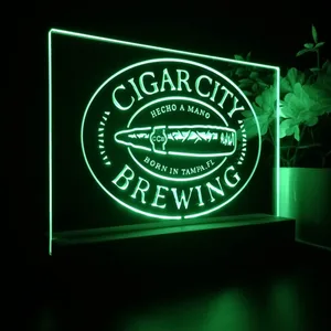 Cigar City Brewing Born In Tampa LED Desk Light