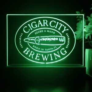 Cigar City Brewing Born In Tampa LED Desk Light