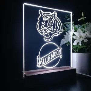 Cincinnati Bengals Blue Moon LED Desk Light