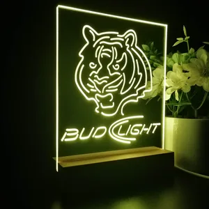 Cincinnati Bengals Bud Light LED Desk Light