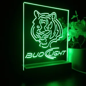 Cincinnati Bengals Bud Light LED Desk Light