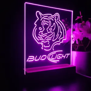 Cincinnati Bengals Bud Light LED Desk Light