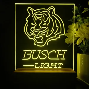 Cincinnati Bengals Busch Light LED Desk Light