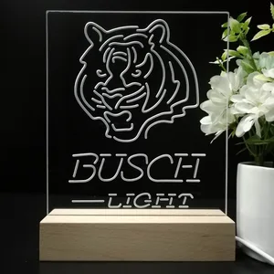 Cincinnati Bengals Busch Light LED Desk Light