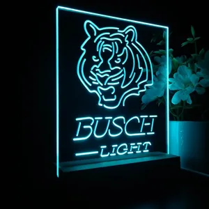 Cincinnati Bengals Busch Light LED Desk Light