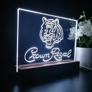 Cincinnati Bengals Crown Royal LED Desk Light