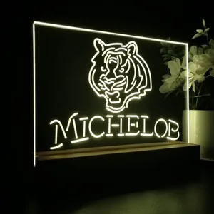 Cincinnati Bengals Michelob LED Desk Light