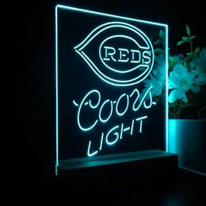 Cincinnati Reds Coors Light LED Desk Light