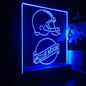 Cleveland Browns Blue Moon LED Desk Light