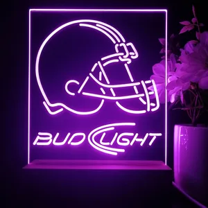 Cleveland Browns Bud Light 1 LED Desk Light
