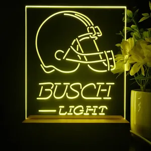 Cleveland Browns Busch Light LED Desk Light
