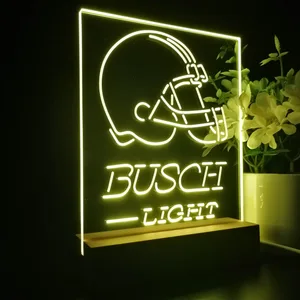 Cleveland Browns Busch Light LED Desk Light