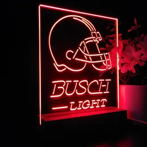 Cleveland Browns Busch Light LED Desk Light