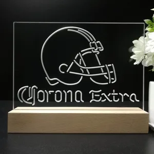 Cleveland Browns Corona Extra LED Desk Light