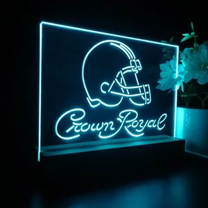 Cleveland Browns Crown Royal LED Desk Light