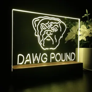 Cleveland Browns Dawg Pound LED Desk Light