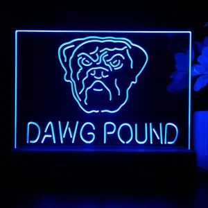 Cleveland Browns Dawg Pound LED Desk Light
