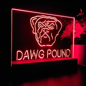 Cleveland Browns Dawg Pound LED Desk Light
