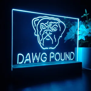 Cleveland Browns Dawg Pound LED Desk Light