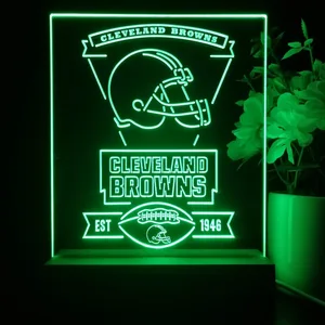 Cleveland Browns EST 1946 LED Desk Light