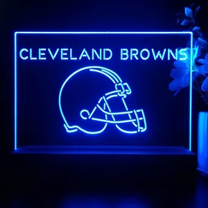 Cleveland Browns Helmet LED Desk Light