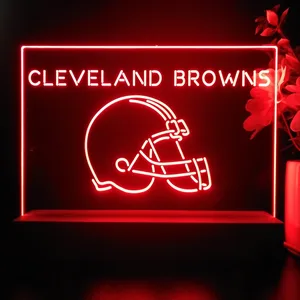 Cleveland Browns Helmet LED Desk Light