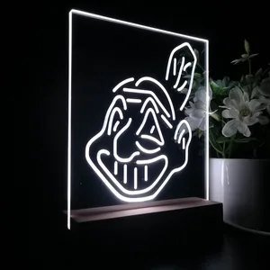 Cleveland Indians Logo 1 LED Desk Light - Legacy Edition