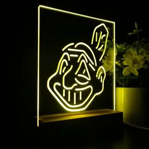 Cleveland Indians Logo 1 LED Desk Light - Legacy Edition