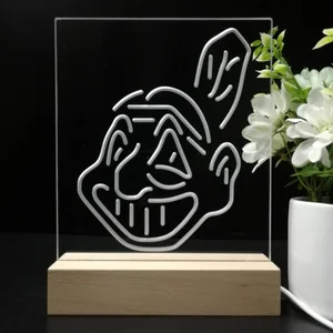 Cleveland Indians Logo 1 LED Desk Light - Legacy Edition