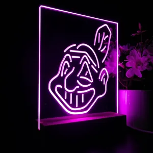 Cleveland Indians Logo 1 LED Desk Light - Legacy Edition