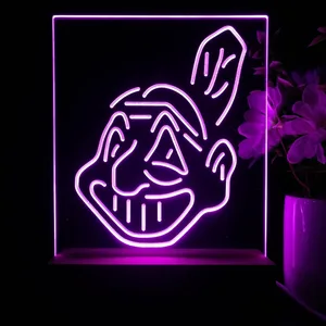 Cleveland Indians Logo 1 LED Desk Light - Legacy Edition